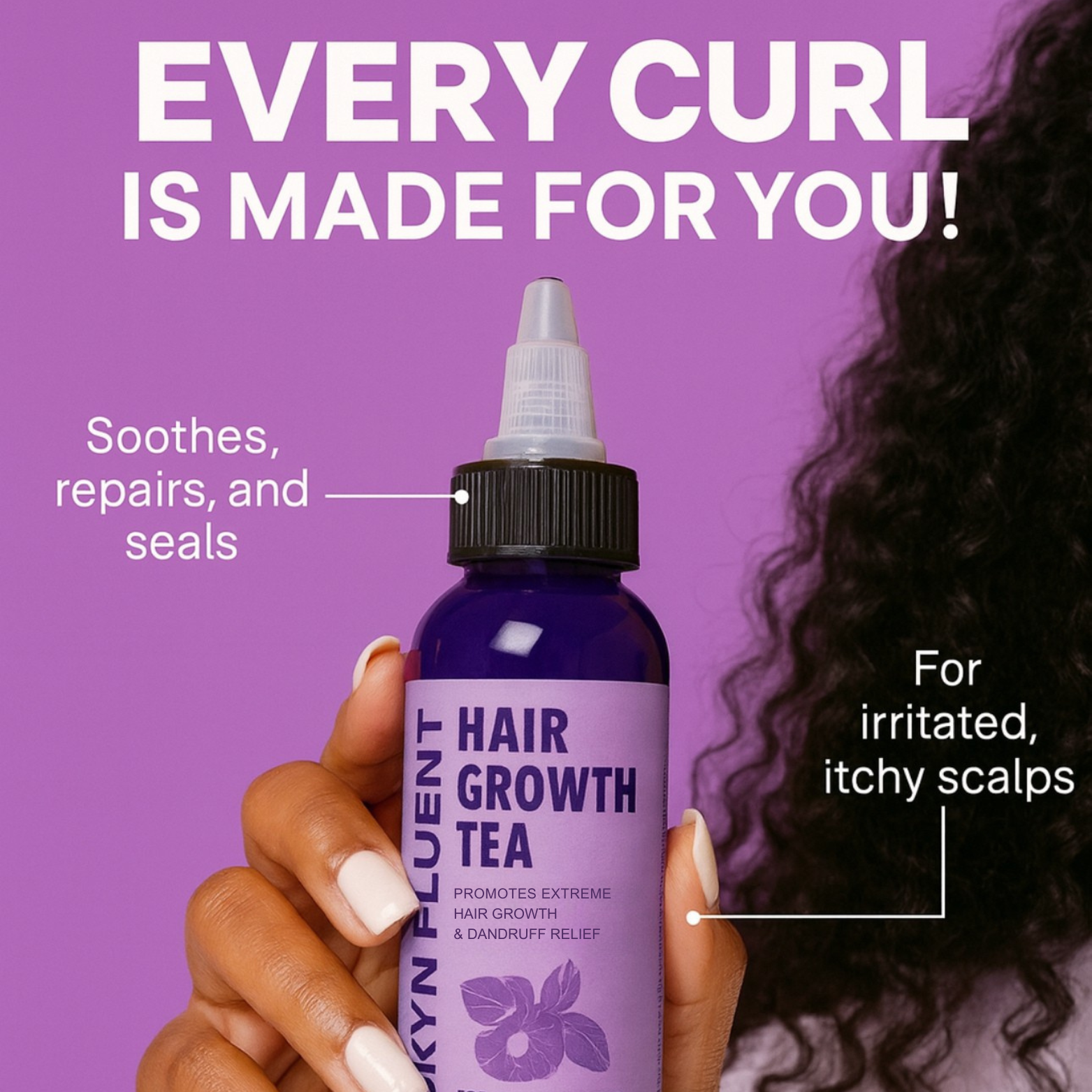 Fenugreek & Rosemary Hair Growth Tea | Strengthen Roots & Boost Growth