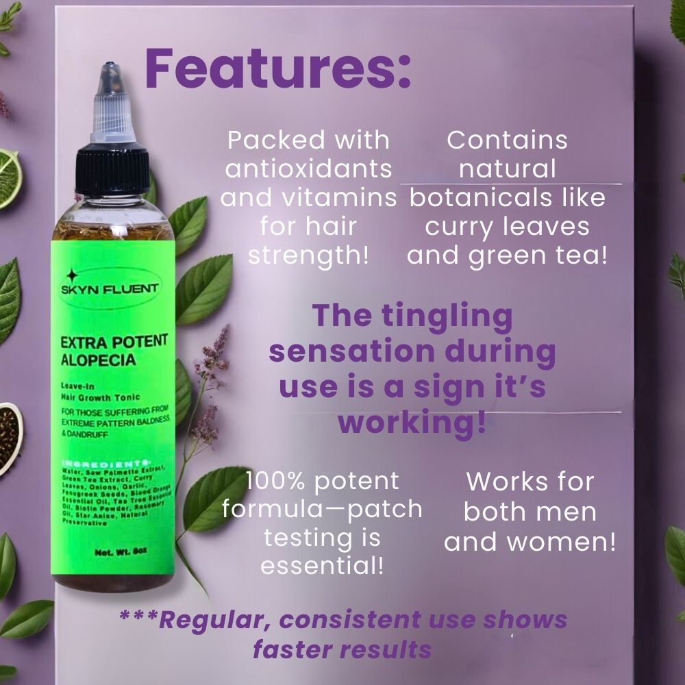 Alopecia Leave-In Hair Growth Tonic