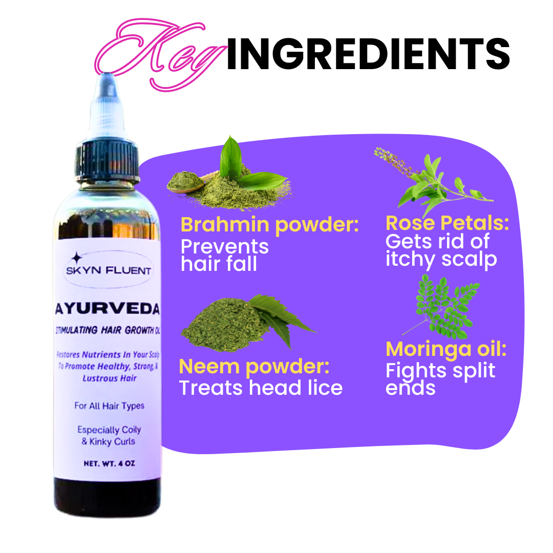 Stimulating Ayurveda Hair Growth Oil