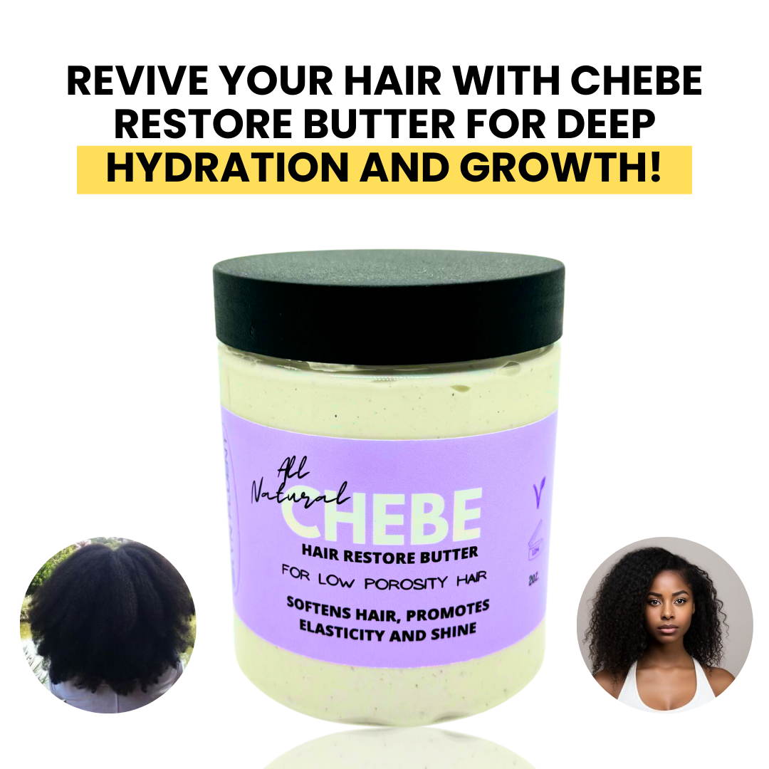 All-Natural Chebe Restore Butter for Low Porosity Hair