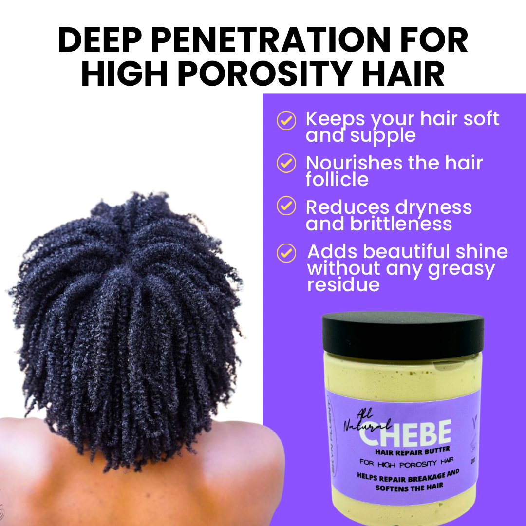 All Natural Chebe Repair Butter For High Porosity Hair