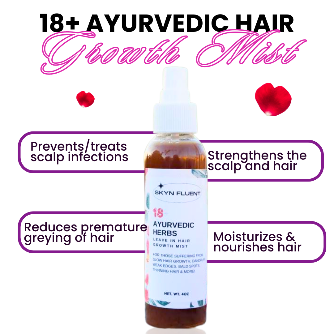 18+ Ayurvedic Hair Growth Mist