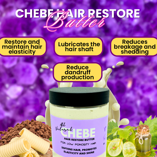 All-Natural Chebe Restore Butter for Low Porosity Hair