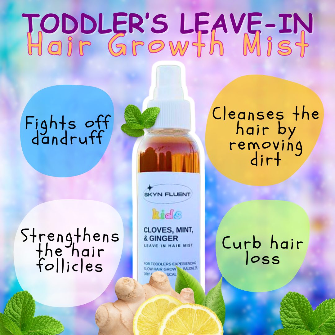 Cloves, Ginger, & Mint Toddler’s Hair Growth Mist