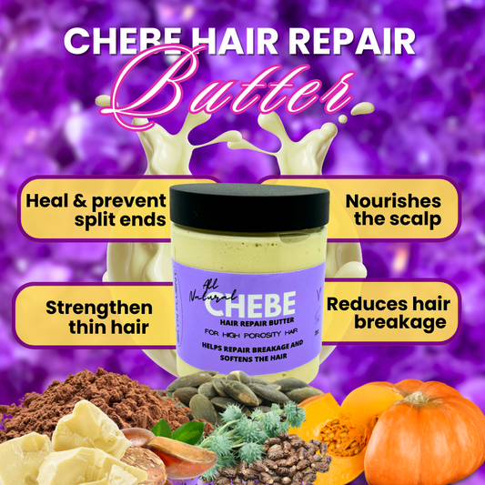 All Natural Chebe Repair Butter For High Porosity Hair