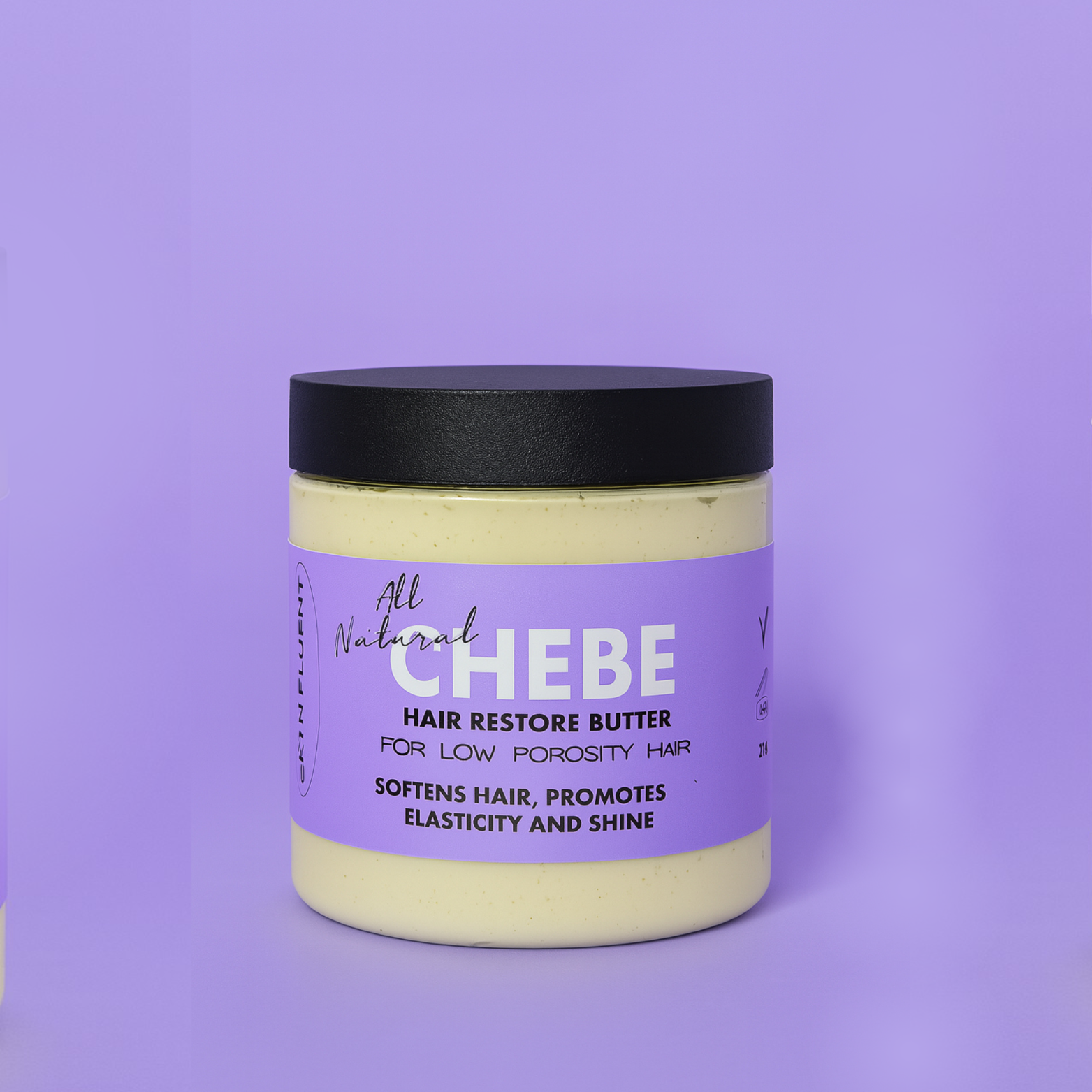 Low Porosity Chebe Hair Butter – Deep Moisture + Frizz Control