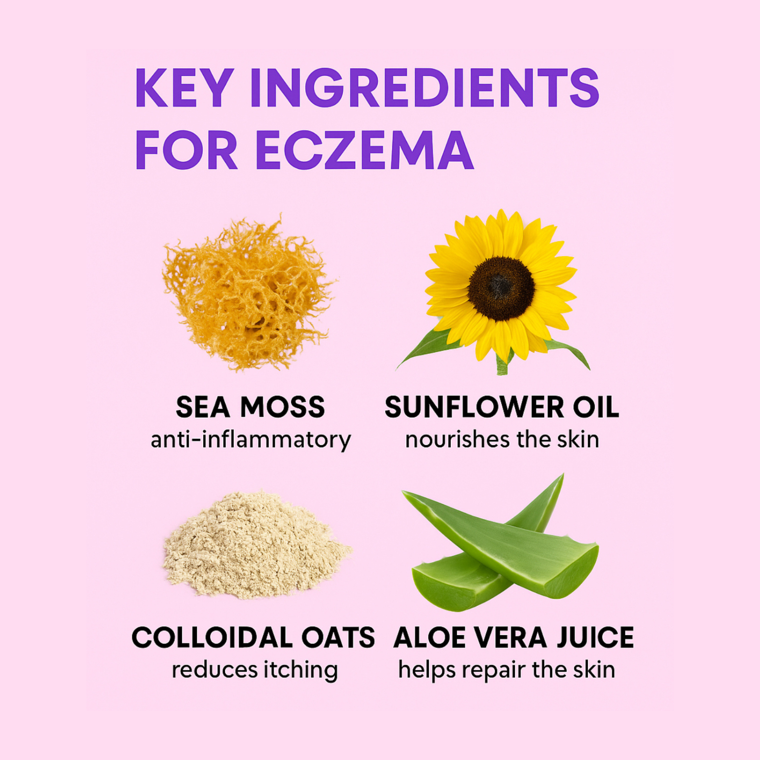 Eczema Whipped Body Butter – Soothes Dry, Irritated Skin
