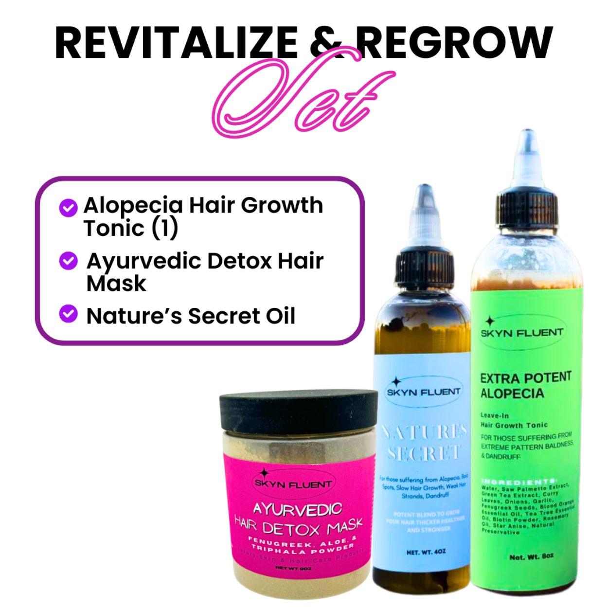 Detox & Growth Bundle – Clarify, Nourish & Jumpstart Healthy Growth