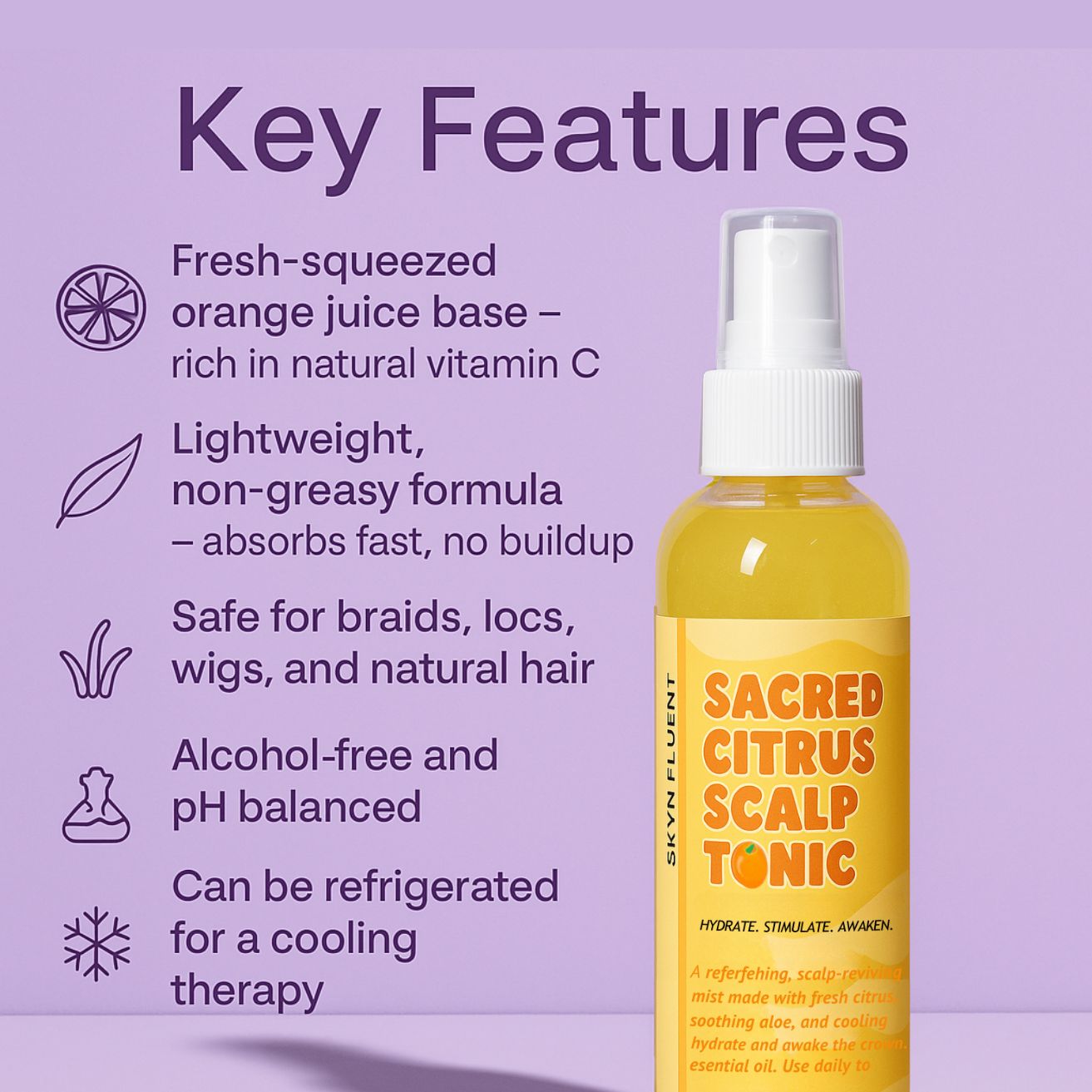 Sacred Citrus Scalp Tonic