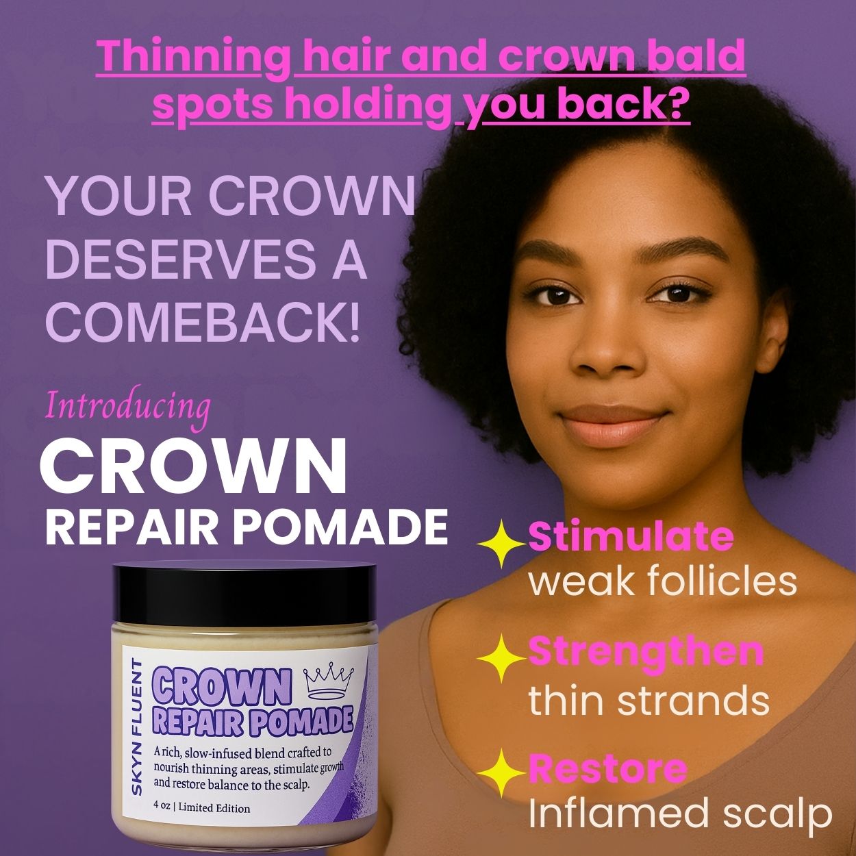 Crown Repair Pomade