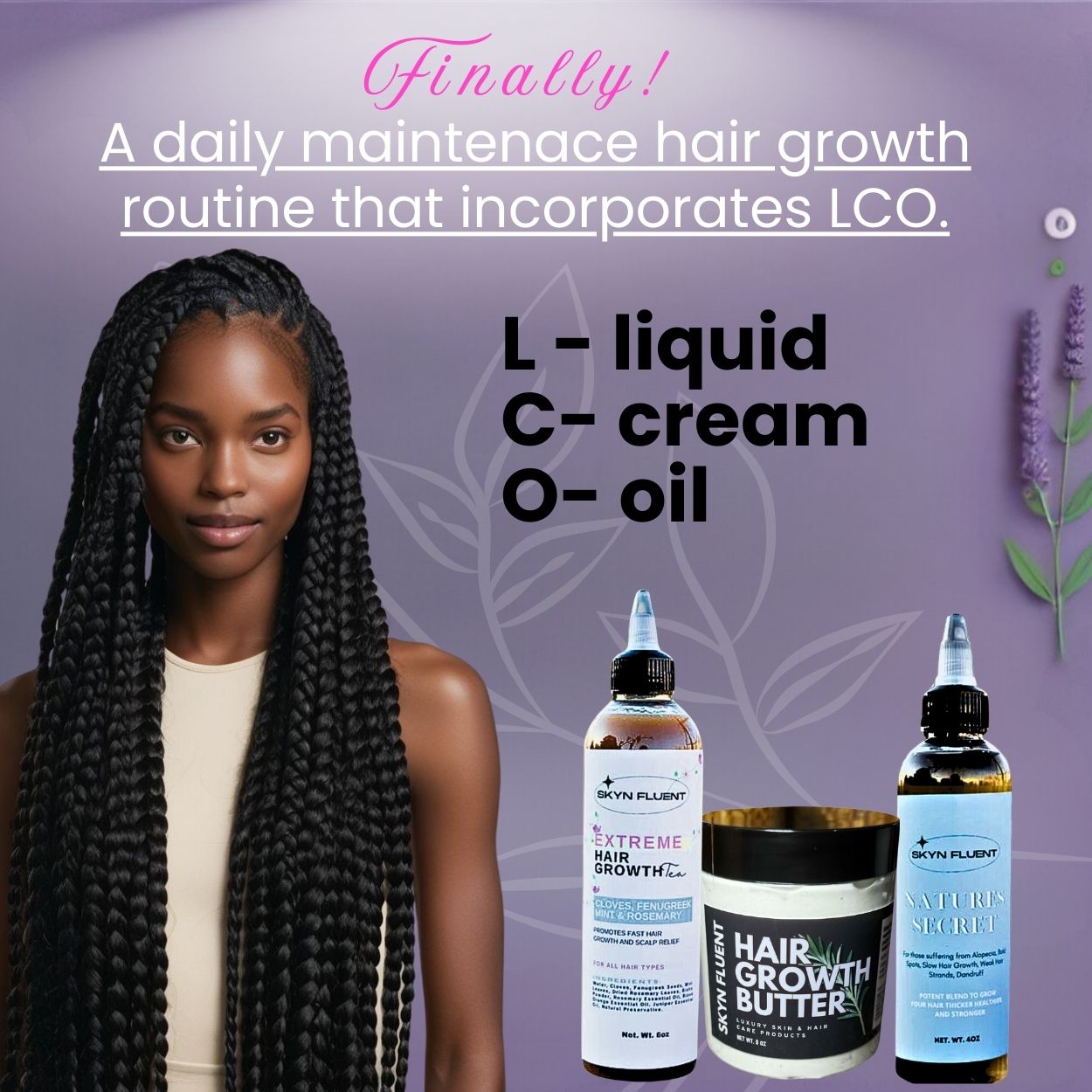 Ultimate Hair Revival Bundle – LCO Method for Moisture & Growth