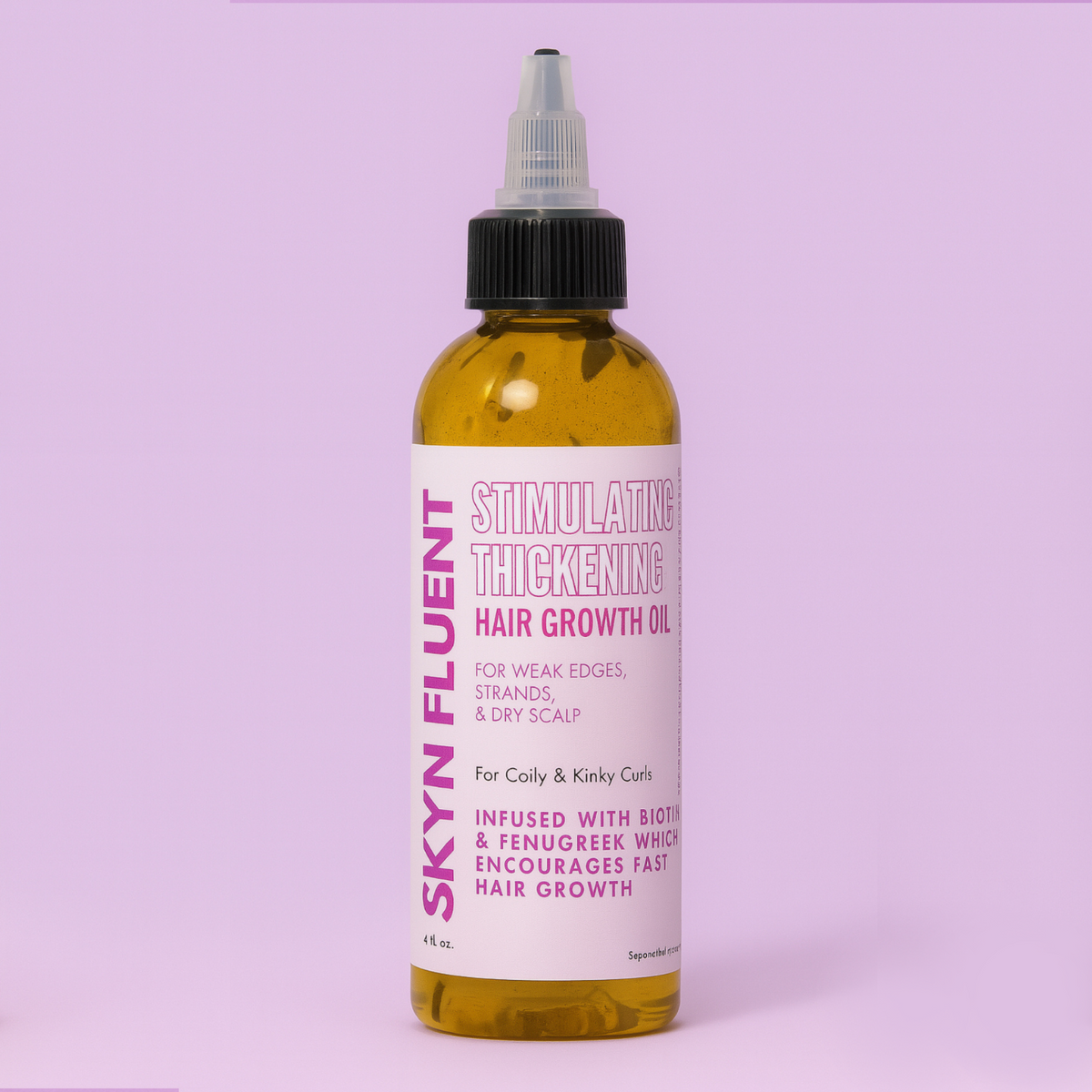 Stimulating Thickening Hair Growth Oil | Fix Thinning Hair