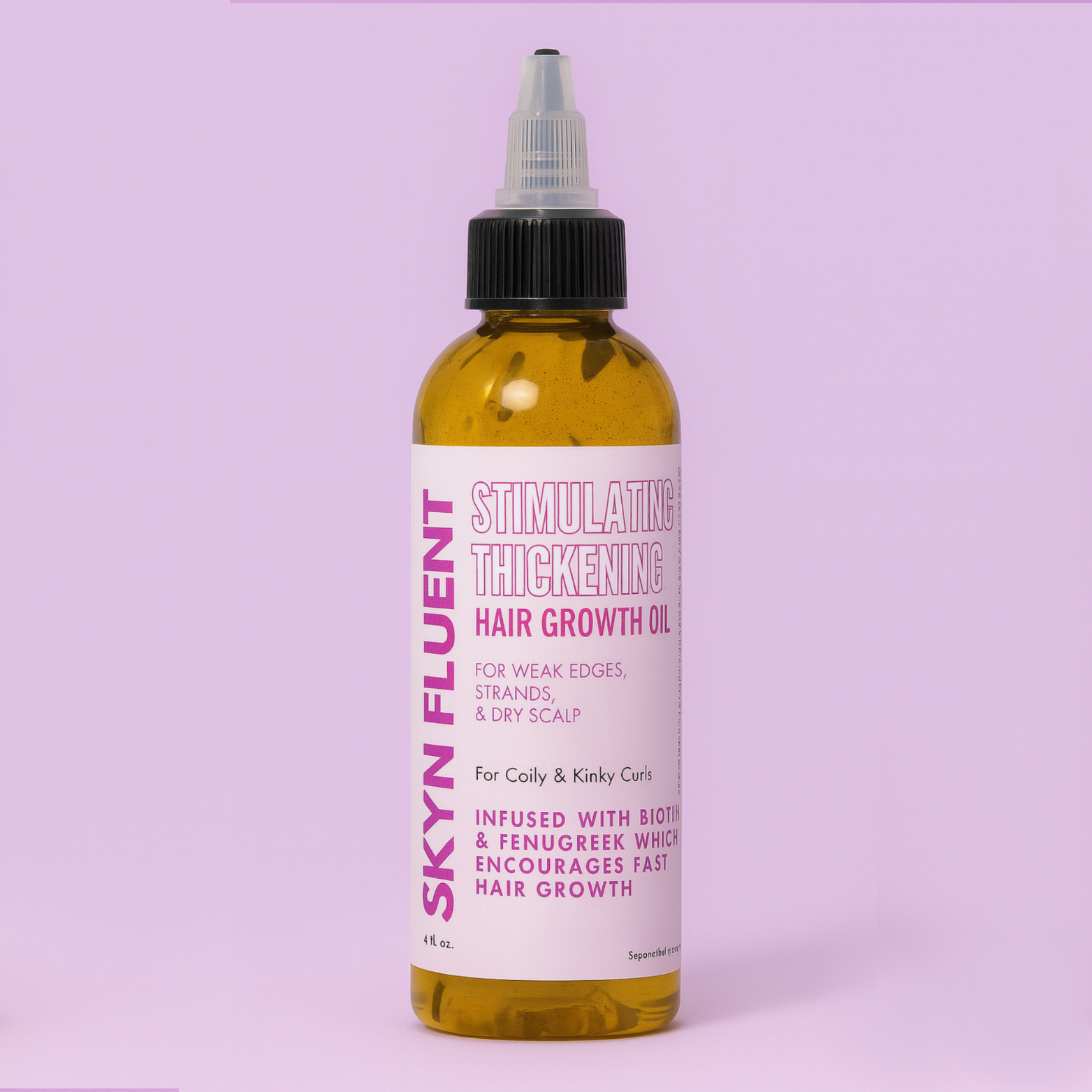 Stimulating Thickening Hair Growth Oil | Fix Thinning Hair